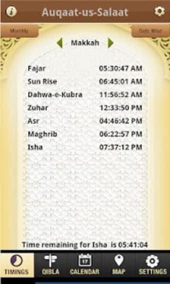 Prayer Times - Qibla Auto Silent  Qaza Namaz