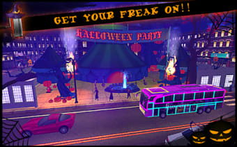 Halloween Bus: City Simulator