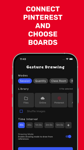 Gesture Drawing App