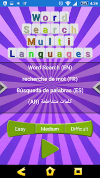Word Search Multi Languages