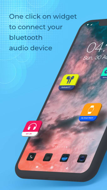 Bluetooth Audio Widget : Connect  Volume Widget