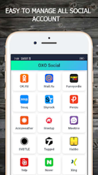 All option social media app and Browser