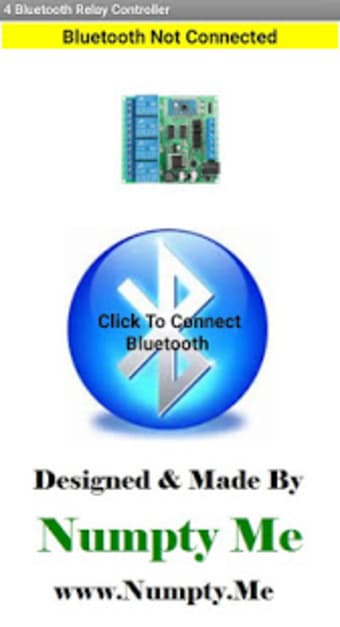 4 Bluetooth Relay Controller - NO ADS