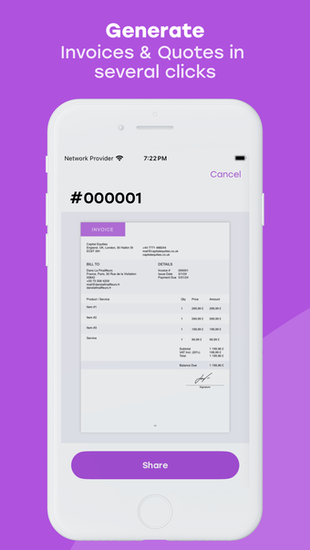 Invo: Invoice  Quote Maker