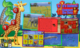 Kids Animal Connect the Dots Puzzles 