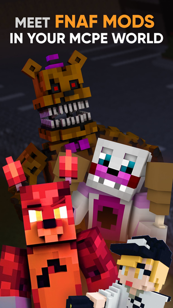 FNAF Mods Skins for Minecraft