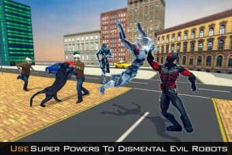 Multi Panther Hero Crime City Battle