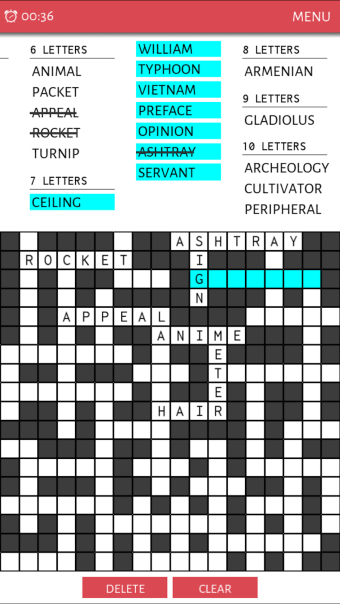 Crossword Fit - Free Word Fit Game