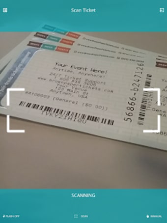 Brown Paper Tickets - Scanner