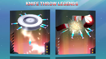 Knife Throw Legends : Knife Throw 3D Part 2