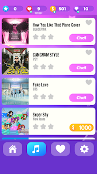 Pink Piano Tiles Kpop 2025