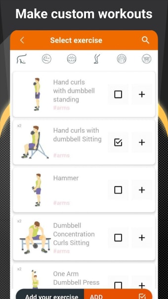 Home workouts with dumbbells