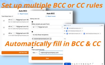 Auto BCC for Gmail