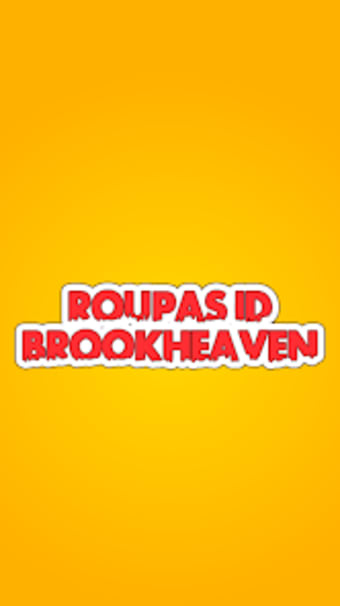 Brookhaven RP Game Roupas IDs