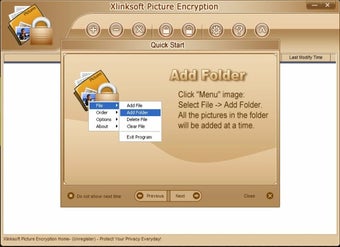 Xlinksoft Picture Encryption