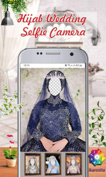 Hijab Wedding Selfie Camera