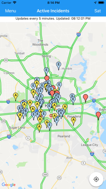 Houston Incident Map