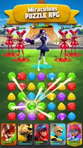 Miraculous Puzzle Hero Match 3