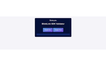 BlinkLink SDK Validator