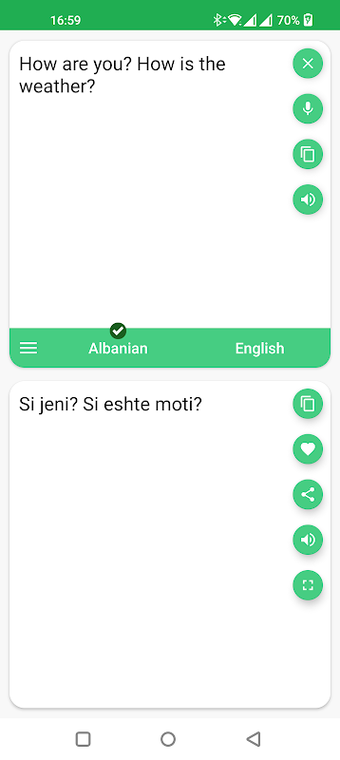 Albanian - English Translator