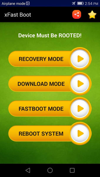 Reboot into Recovery / Download Mode - xFast
