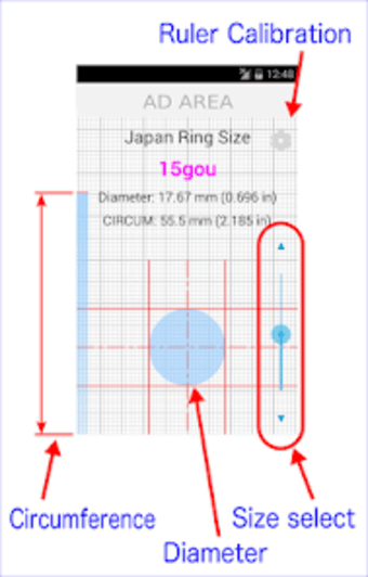 Japan Ring Size Ruler