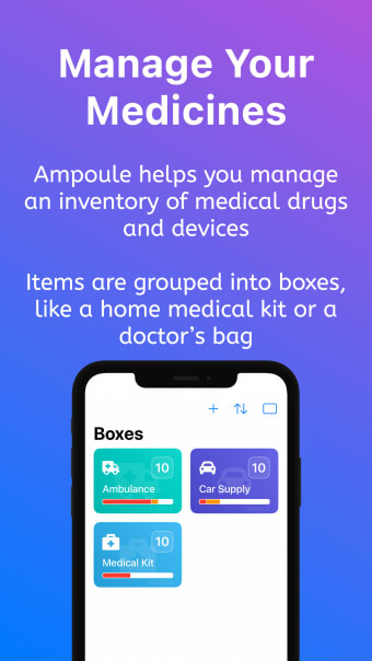 Ampoule 2 - Medical Inventory