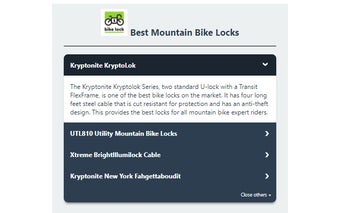 Best Mountain Bike Locks