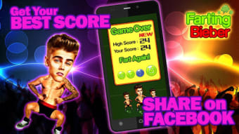 Bieber Games: Farting Bieber