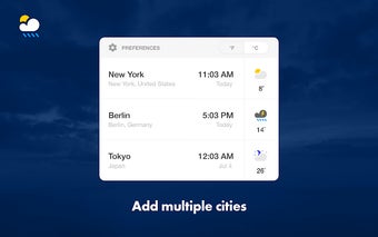 Weather & Time (multi-city)