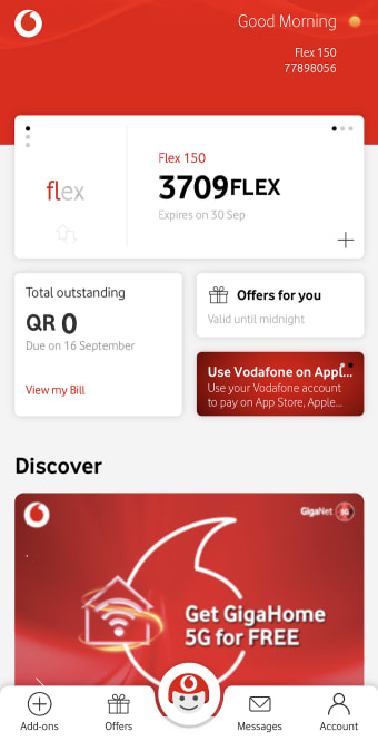 My Vodafone Qatar