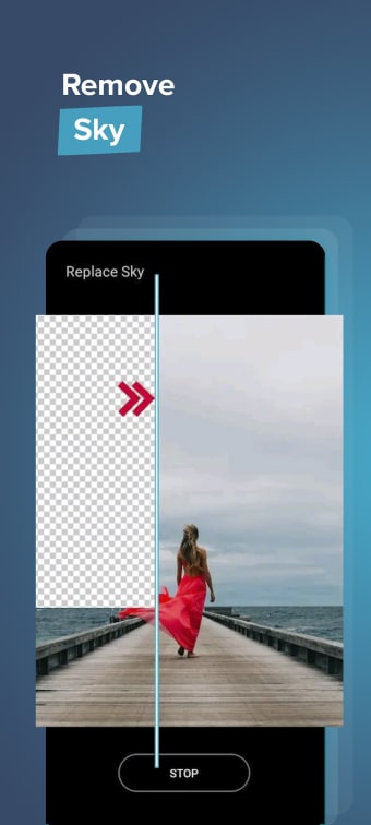 Sky editor  creative filters
