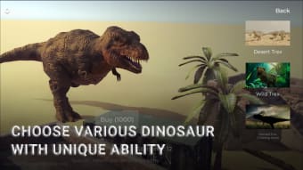 T-Rex Rush: Epic Dinosaur Game