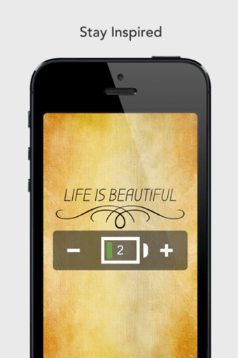 LifeCharge: Simple Elegant Journal of Your Ups and Downs