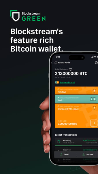 Green: Bitcoin Wallet