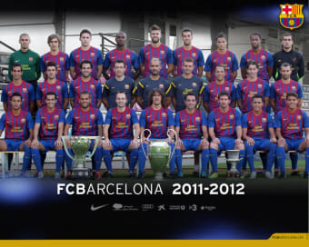 Tapeta FC Barcelona 2011-2012