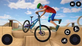 BMX Bicycle: Mad Stunts Space