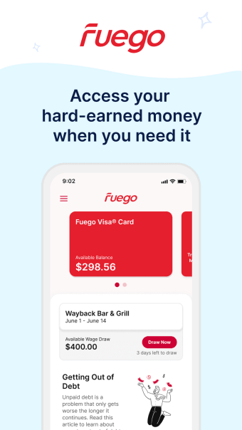 Fuego: On-Demand Pay