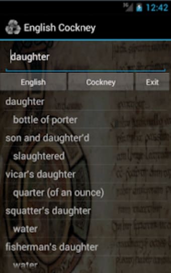 English Cockney Dictionary