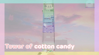 New towerTower of cotton candy