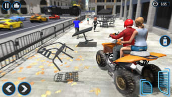 ATV Quad Bike Simulator 2018 Bike Taxi Games