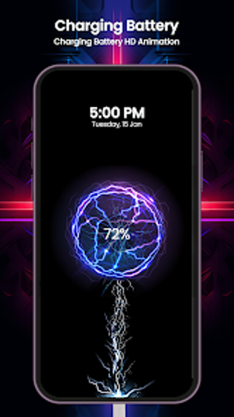 Cool phone battery Animation