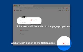 Notion Like Button