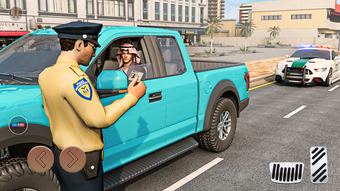 Saudi Pursuit Police Car Game