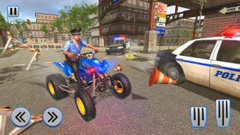 Police ATV Quad Bike Real Gangster Chase