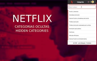 Netflix Hidden Categories