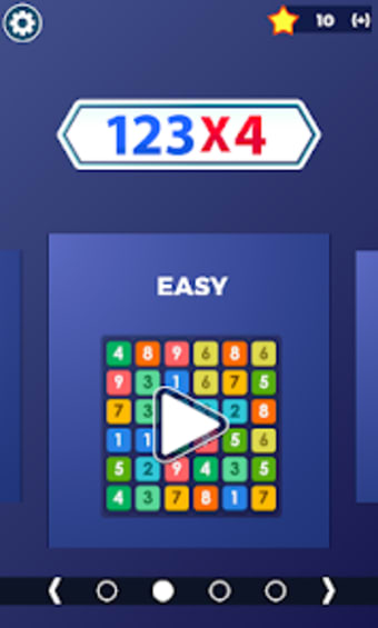 Number Connect: 123x4