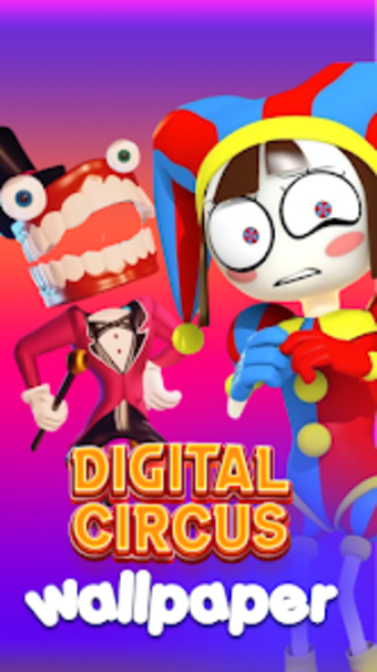 Circus Pomni Digital Wallpaper