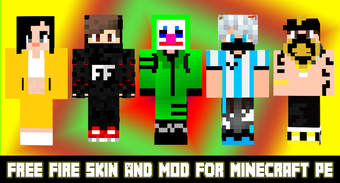 Skin F Fire For Minecraft