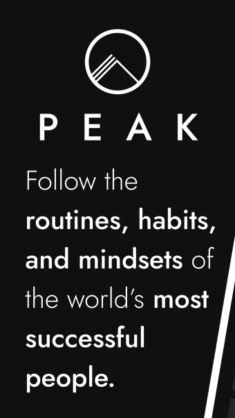 Peak - Routines for Success